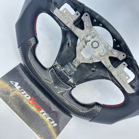 2006-2013 Chevy C6 Corvette Carbon Fiber Steering Wheel - IN STOCK - AutoLEDTech.com