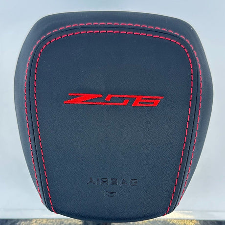 2014-2019 Chevy C7 Corvette Custom Airbag Cover - AutoLEDTech.com