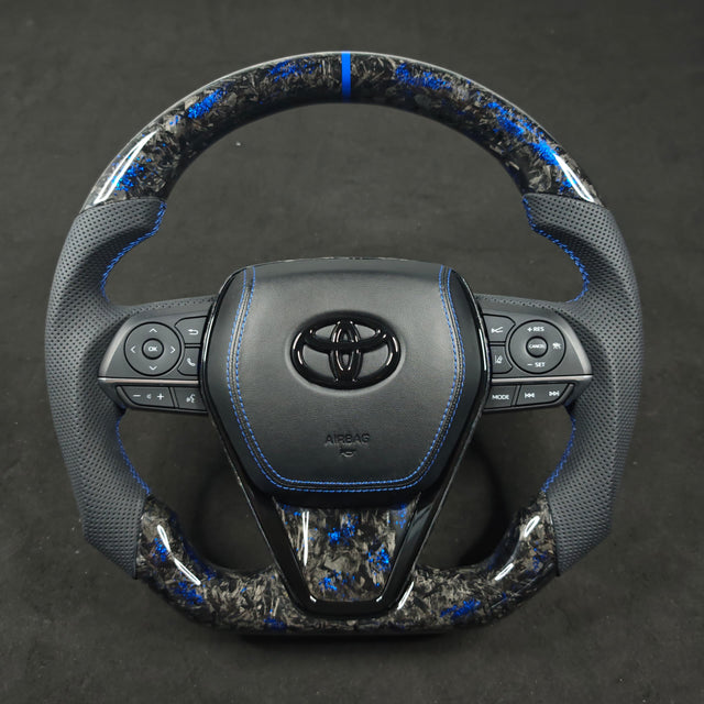 2019-2026+ Toyota Corolla Custom Carbon Fiber Steering Wheel - AutoLEDTech.com