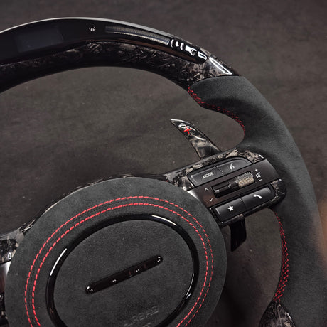 2019-2023 Hyundai Sonata Custom Carbon Fiber Steering Wheel - AutoLEDTech.com