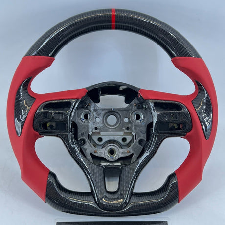 2016-2020 Kia Optima Custom Carbon Fiber LED Steering Wheel - AutoLEDTech.com