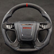 2014-2020 GMC Sierra Yukon Custom Carbon Fiber Steering Wheel - AutoLEDTech.com