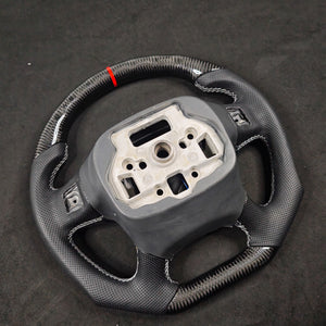 2014-2020 GMC Sierra Yukon Custom Carbon Fiber Steering Wheel - AutoLEDTech.com