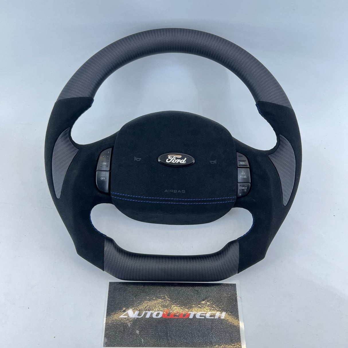 1997-2007 Ford F150/F250/F350 Custom Carbon Fiber Steering Wheel