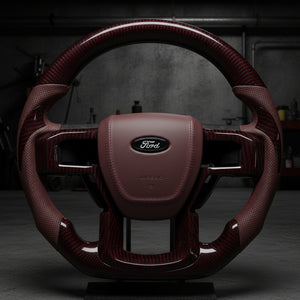 2017-2022 Ford Super Duty F250 Custom Carbon Fiber Steering Wheel