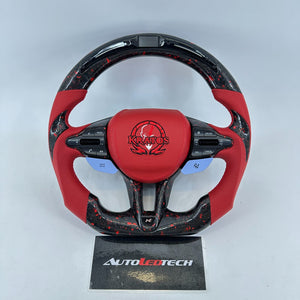 2019-2026+ Hyundai Veloster/Elantra N Custom Carbon Fiber Steering Wheel