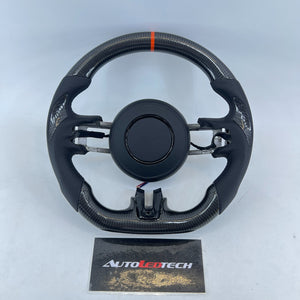 2015-2023 Ford Mustang Custom Carbon Fiber Steering Wheel