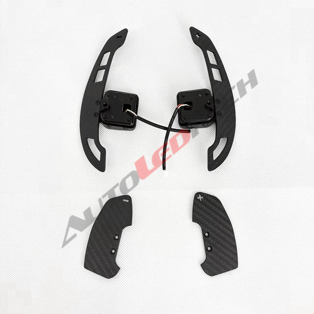 Audi B9 magnetic carbon fiber paddle shifters
