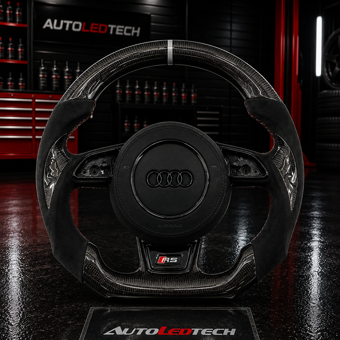 2012-2016 Audi B8.5 A3-A8 S3-S8 RS6 RS7 Custom Carbon Fiber Steering Wheel