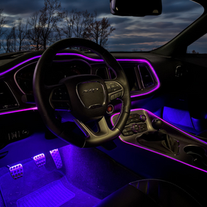 BF 6-Piece RGB Interior Dash Trim Ambient Lighting Kit - AutoLEDTech.com