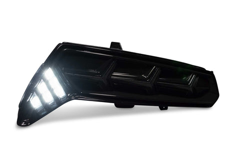 2014-2019 Chevrolet C7 Corvette LED DRL Projector Headlights - Aventador Style LED headlight kit AutoLEDTech Oracle Lighting Trendz Flow Series RGBHaloKits OneUpLighting Morimoto