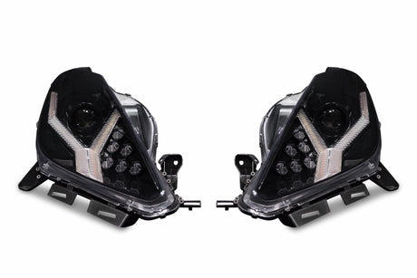 2014-2019 Chevrolet C7 Corvette LED DRL Projector Headlights - Aventador Style LED headlight kit AutoLEDTech Oracle Lighting Trendz Flow Series RGBHaloKits OneUpLighting Morimoto