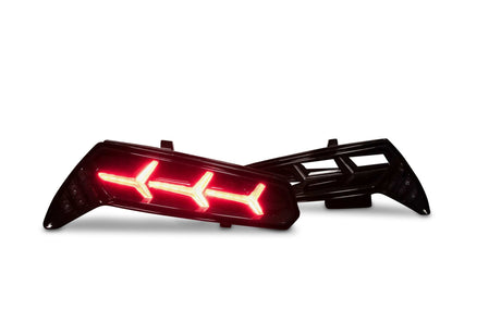 2014-2019 Chevrolet C7 Corvette LED DRL Projector Headlights - Aventador Style LED headlight kit AutoLEDTech Oracle Lighting Trendz Flow Series RGBHaloKits OneUpLighting Morimoto