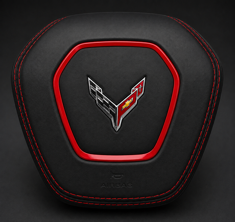 2020-2027+ Chevy C8 Corvette Custom Airbag Cover - AutoLEDTech.com