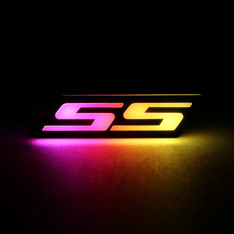 Camaro SS Flow Series LED Badge Emblem Logo - AutoLEDTech.com