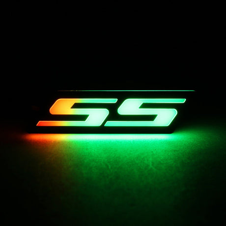 Camaro SS Flow Series LED Badge Emblem Logo - AutoLEDTech.com