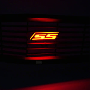 Camaro SS Flow Series LED Badge Emblem Logo - AutoLEDTech.com