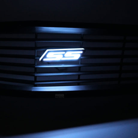Camaro SS Flow Series LED Badge Emblem Logo - AutoLEDTech.com