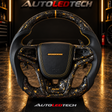 2012-2015 Chevrolet Camaro Custom Carbon Fiber Steering Wheel - AutoLEDTech.com