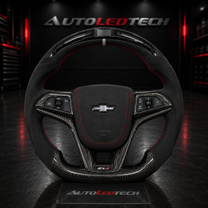 2012-2015 Chevrolet Camaro Custom Carbon Fiber Steering Wheel