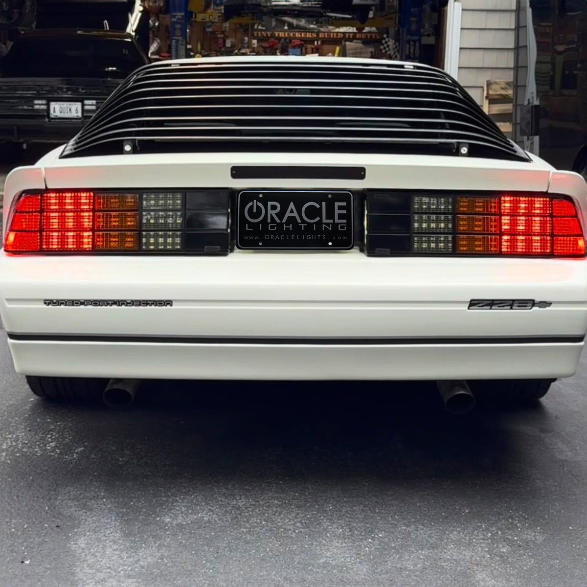 Third gen Camaro ORACLE LED tail light close-up