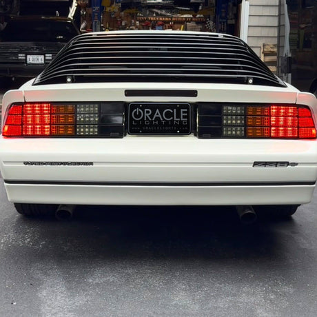 Third gen Camaro ORACLE LED tail light close-up