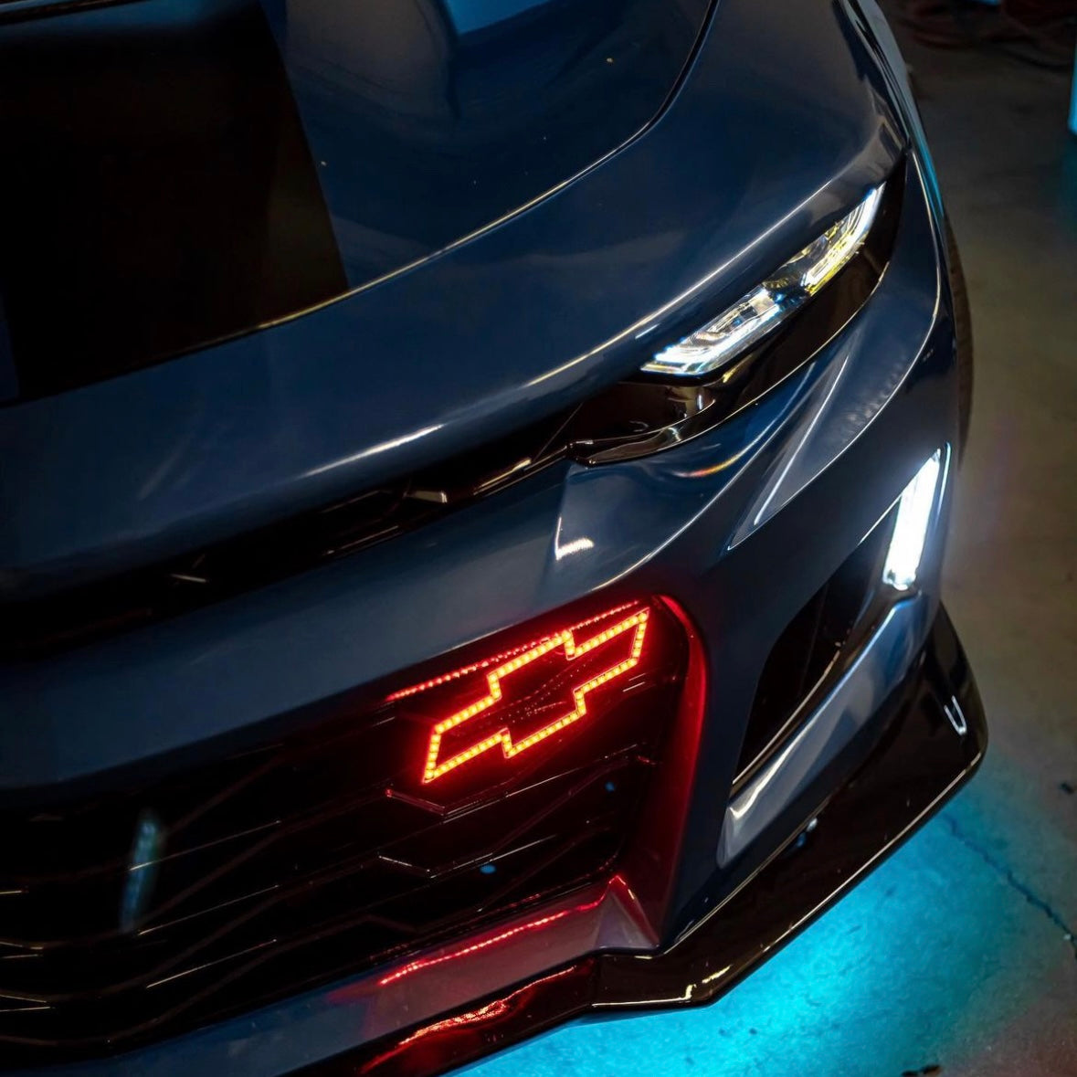 Chevy Bowtie RGBW Flow Series LED Emblem Logo Badge - AutoLEDTech.com