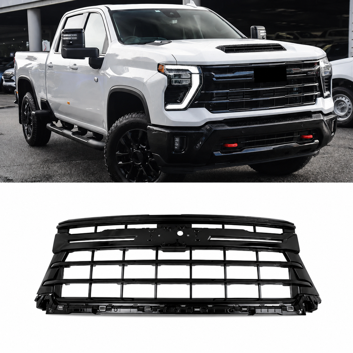 2024-2026+ Chevy Silverado HD Painted LTZ High Country Grill