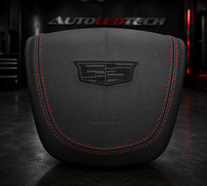 2008-2015 Cadillac V2 CTS/CTSV Custom Airbag Cover - AutoLEDTech.com