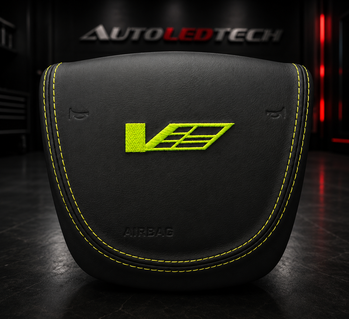 2008-2015 Cadillac V2 CTS/CTSV Custom Airbag Cover - AutoLEDTech.com