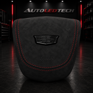 2014-2020 Cadillac V3 CTS CTS-V Custom Airbag Cover - AutoLEDTech.com