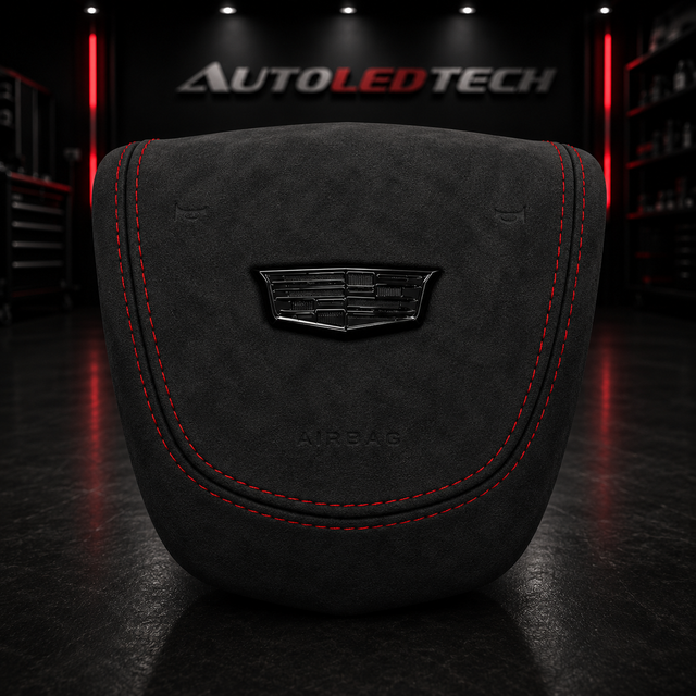 2014-2020 Cadillac V3 CTS CTS-V Custom Airbag Cover - AutoLEDTech.com