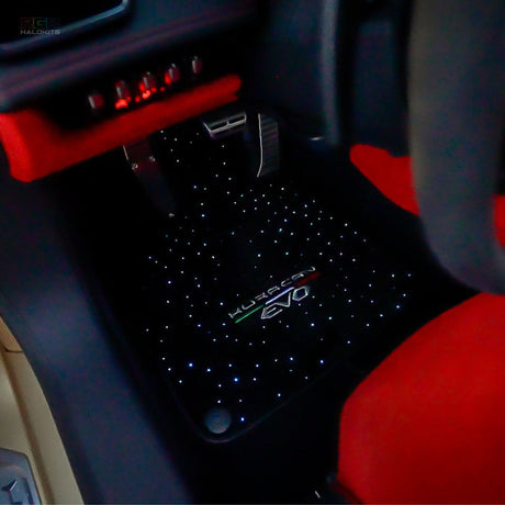 Dodge Charger Challenger Durango RGBW LED Starlight Floor Mats Lights Kit - AutoLEDTech.com