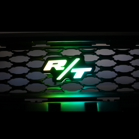 Dodge RT Flow Series LED Badge Emblem Logo - AutoLEDTech.com