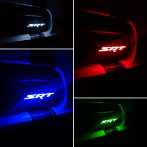 Dodge SRT RGBW Flow Series LED Badge Emblem Logo - AutoLEDTech.com