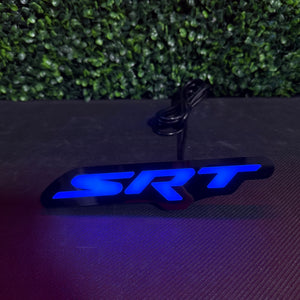 Dodge SRT RGBW Flow Series LED Badge Emblem Logo - AutoLEDTech.com