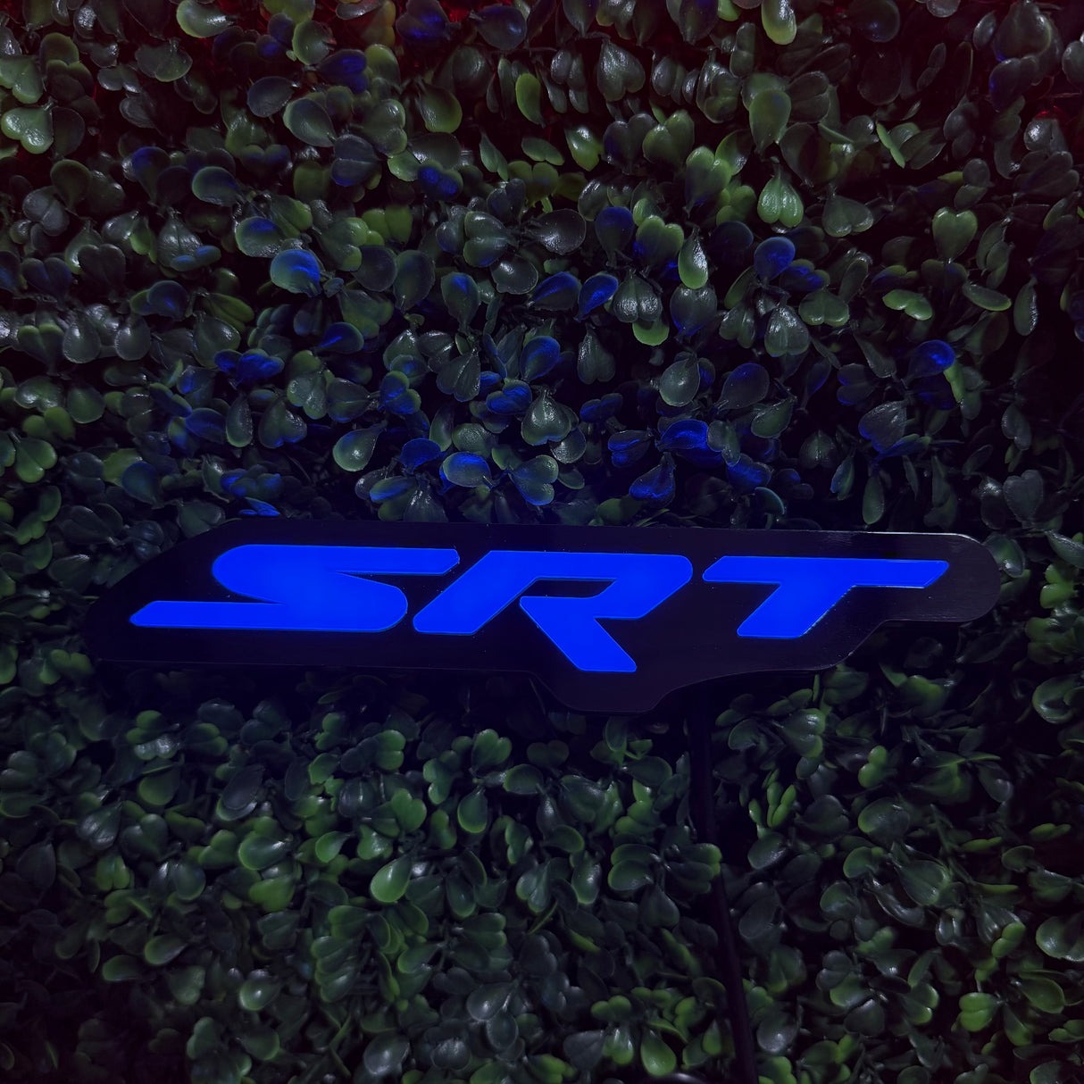 Dodge SRT RGBW Flow Series LED Badge Emblem Logo - AutoLEDTech.com