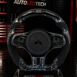 Mitsubishi Lancer Evo X Custom Carbon Fiber Steering Wheel - AutoLEDTech.com