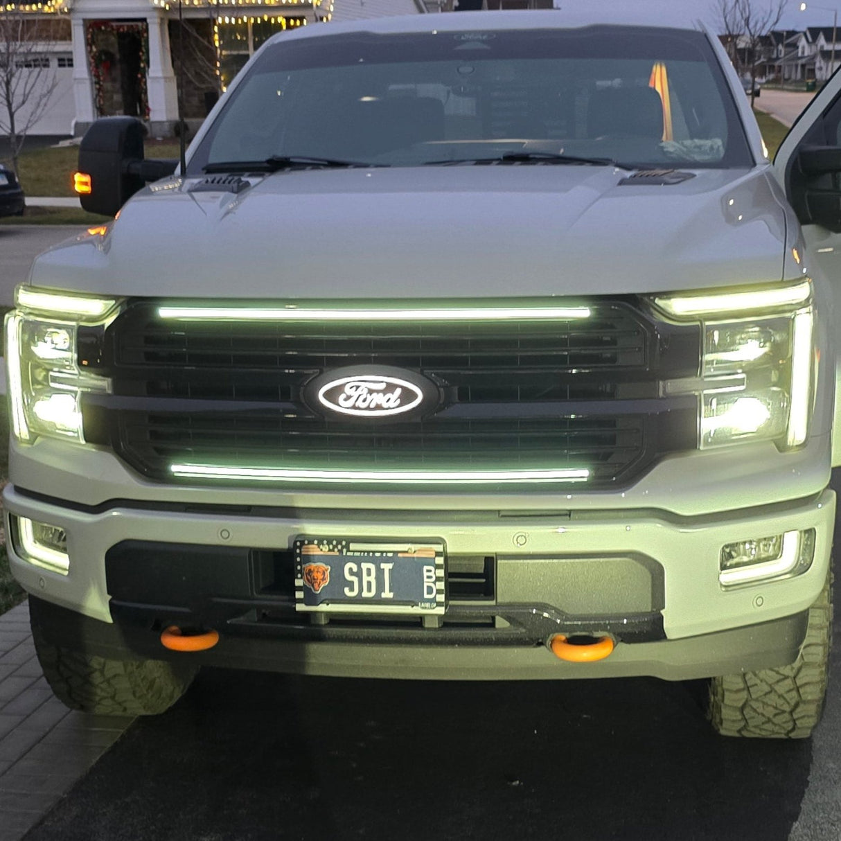 2024+ Ford F150 LED Grill Accent Lights Bars Kit
