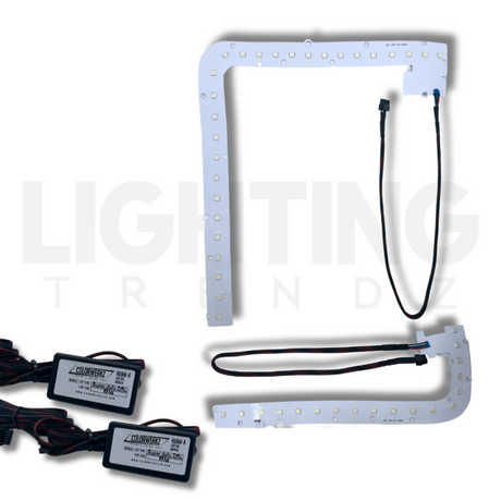 2017-2019 Ford Super Duty F250 RGBW Flow Series LED DRL Boards