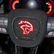 SRT HELLCAT RGB LED Custom Airbag Cover - AutoLEDTech.com