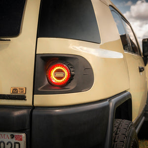 2007-2014 Toyota FJ Cruiser LED Flush Mount Tail Lights - AutoLEDTech.com