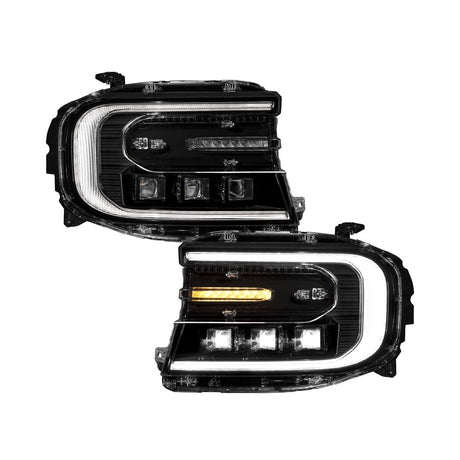 2022-2024 Ford Maverick Sequential LED DRL Projector Headlights - AutoLEDTech.com