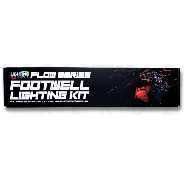 Rgb Led Footwell Flow Series RGB LED Interior Footwell Lighting Kit Plug & Play ...