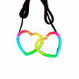 Flow Series RGBW LED Heart Shape Halos - AutoLEDTech.com