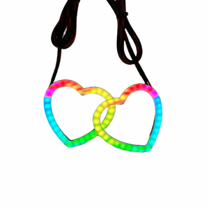 Flow Series RGBW LED Heart Shape Halos - AutoLEDTech.com