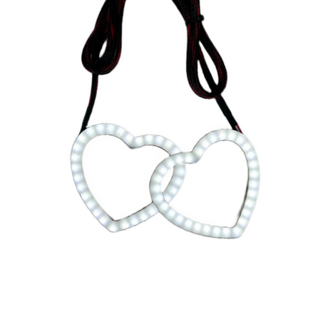 Flow Series RGBW LED Heart Shape Halos - AutoLEDTech.com