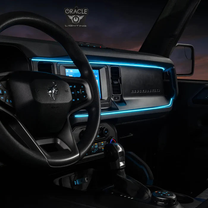Ford Bronco Dynamic ColorSHIFT LED Interior Dash Board Kit - AutoLEDTech.com