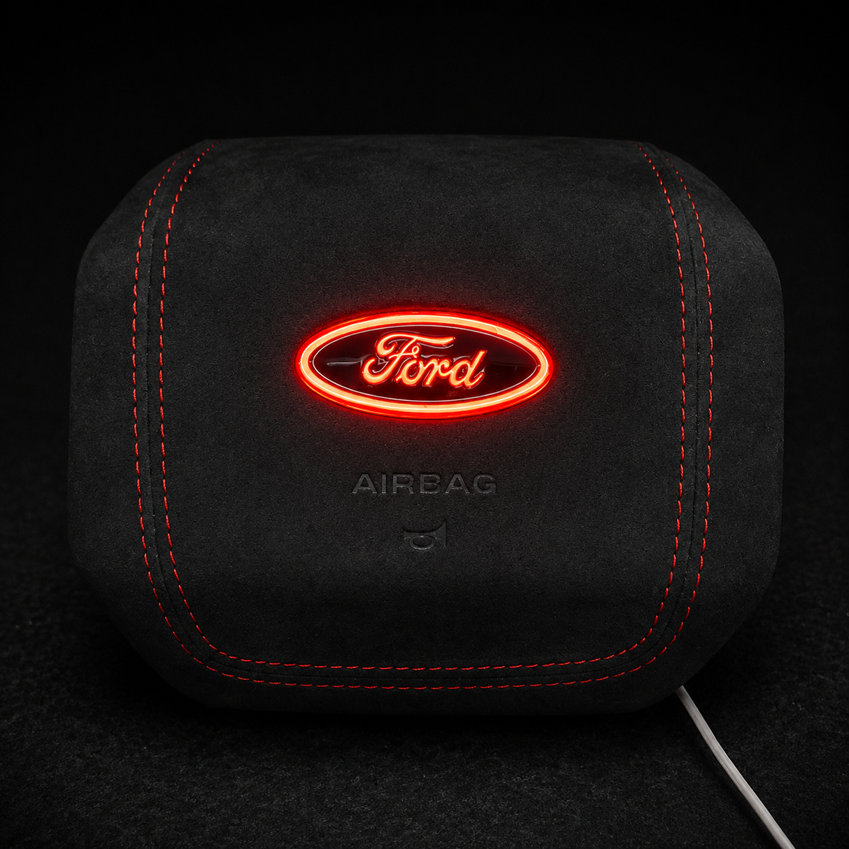 Ford F150 Super Duty RGB LED Custom Airbag Cover - AutoLEDTech.com