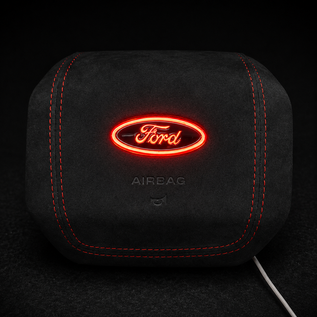 Ford F150 Super Duty RGB LED Custom Airbag Cover - AutoLEDTech.com